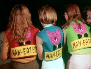 Because nothing says one-percenter like pastel pussycats.